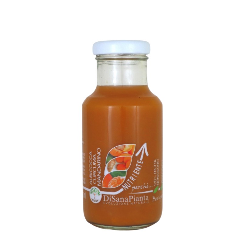 Albicocca, curcuma e mandarino - Succo di frutta BIO - DiSanaPianta
