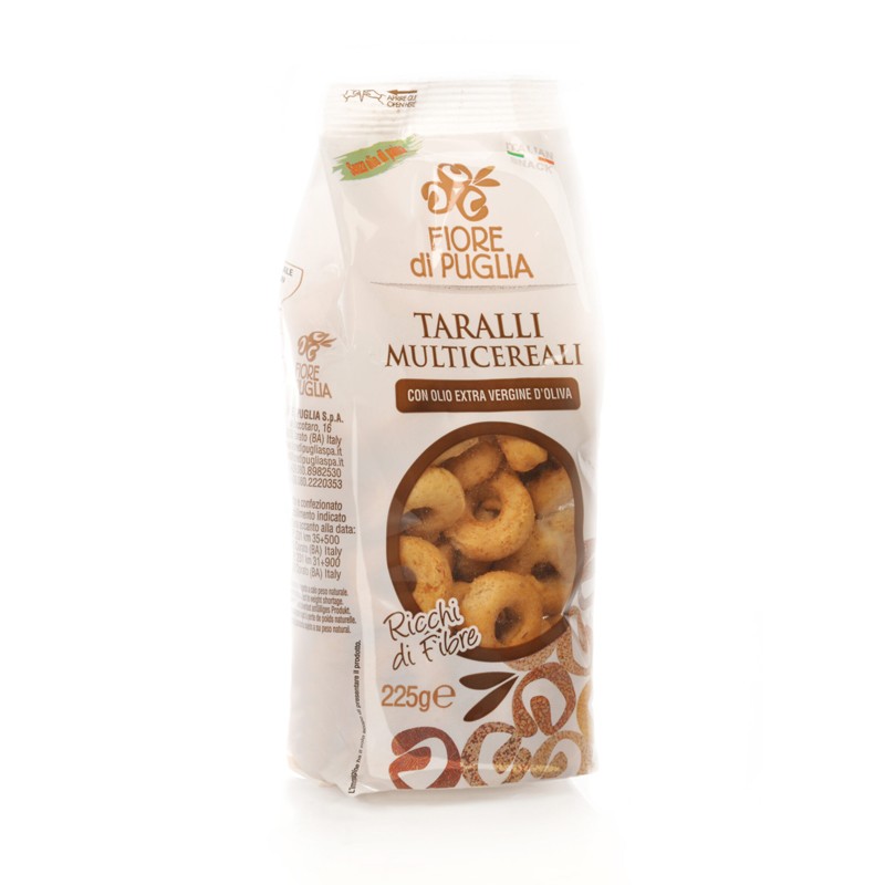Multicereali - Taralli tradizionali - Fiore di Puglia