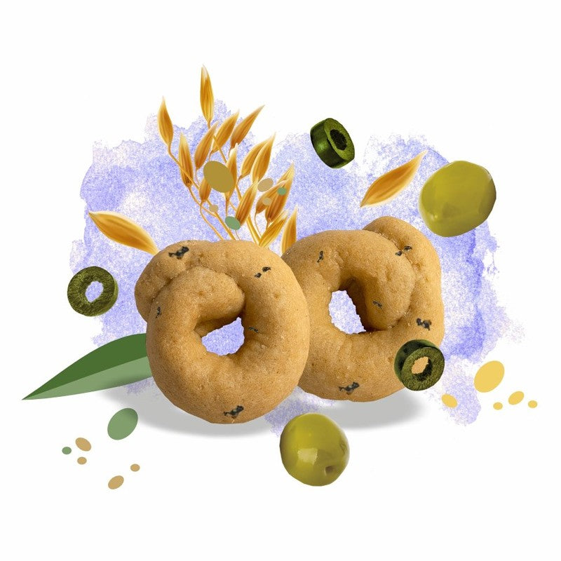 Olive pugliesi - Taralli tradizionali - Fiore di Puglia