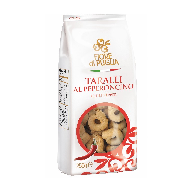 Peperoncino - Taralli tradizionali - Fiore di Puglia