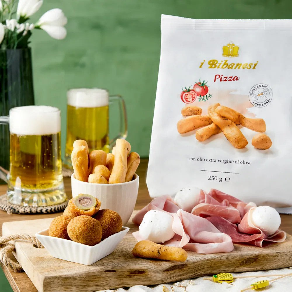 Pizza - Grissini - Bibanesi