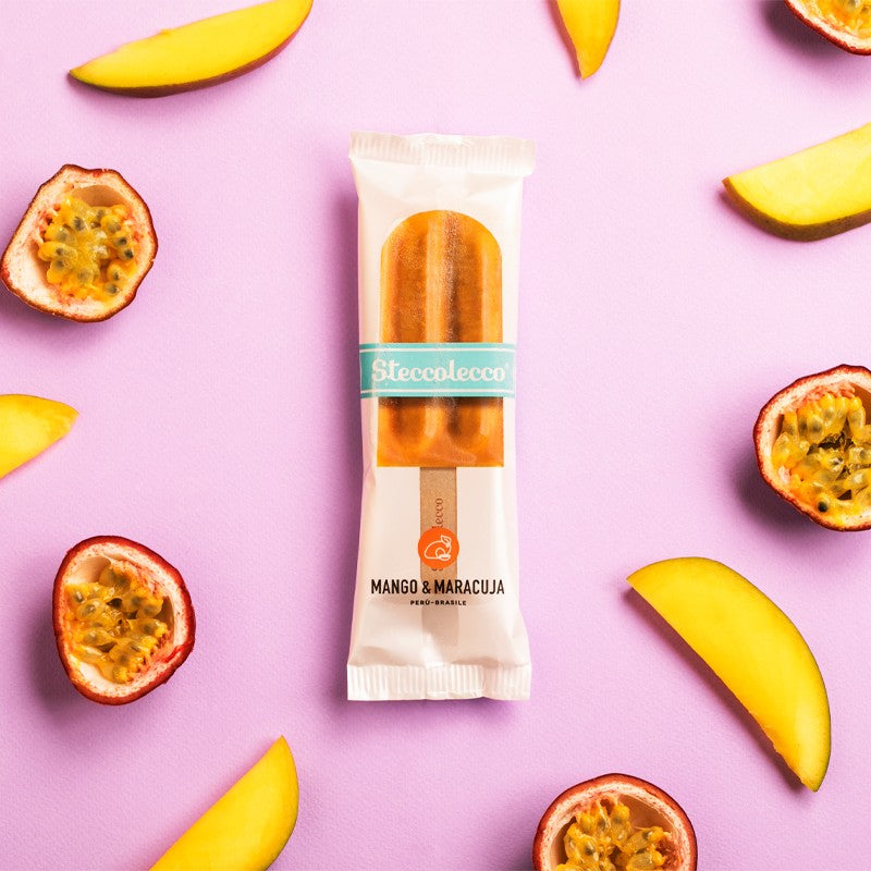 Mango e maracuja - Gelato artigianale - Steccolecco