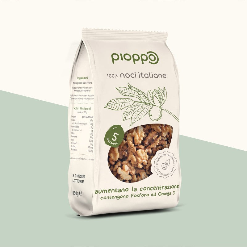 Noci sgusciate - Frutta secca 100% Italiana - Pioppo