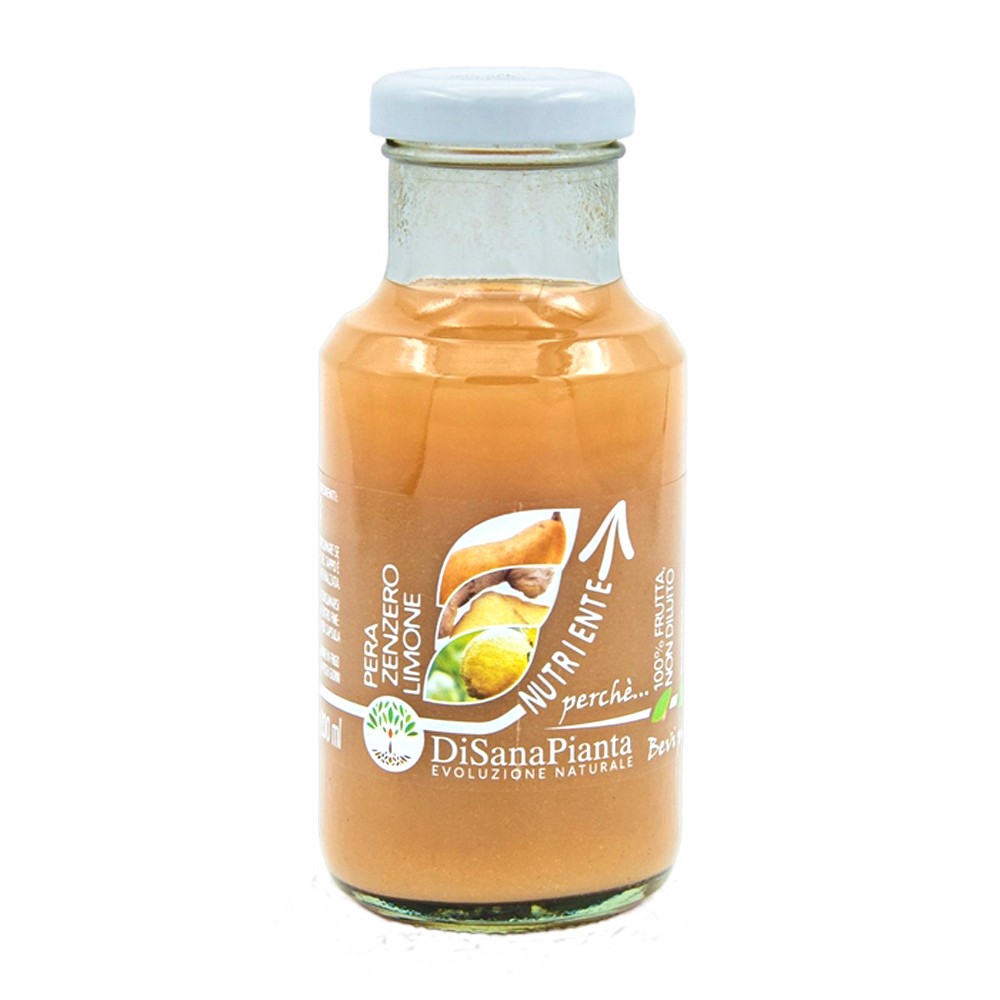 Pera, zenzero e limone - Succo di frutta BIO - DiSanaPianta