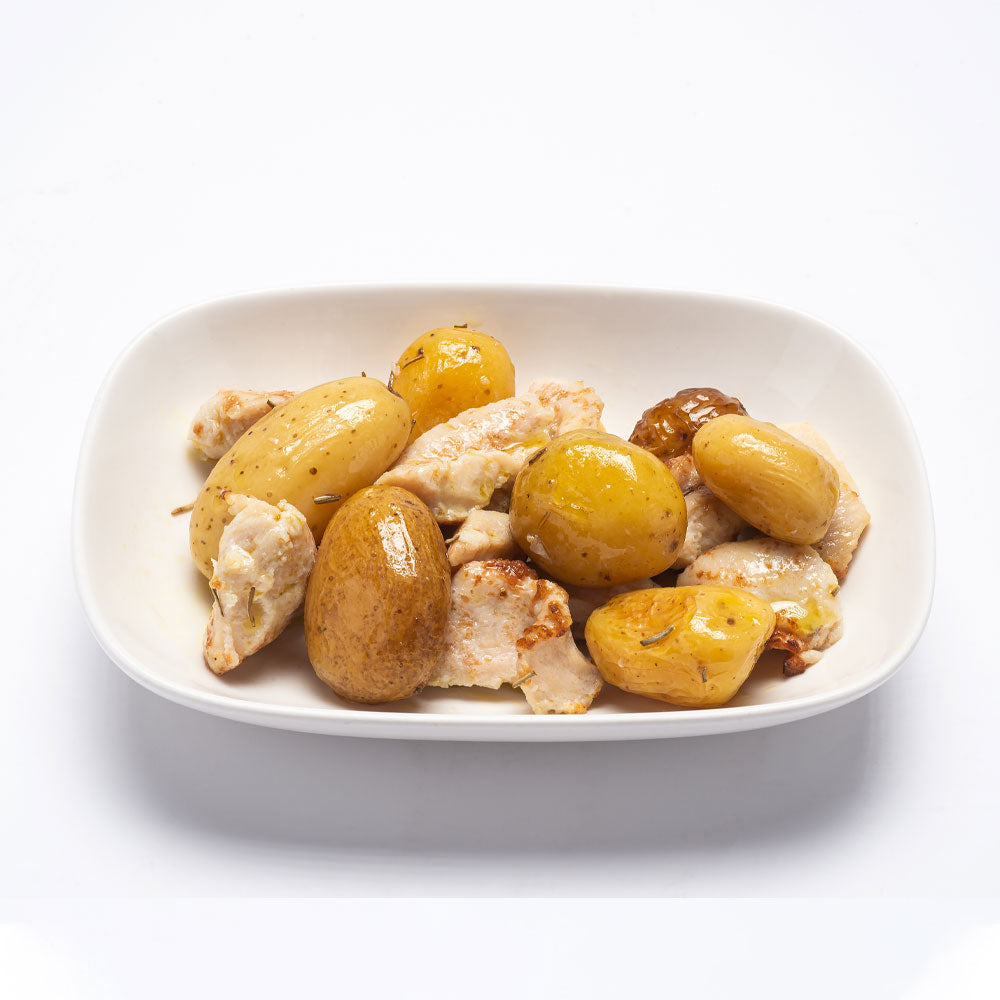 Pollo con patate